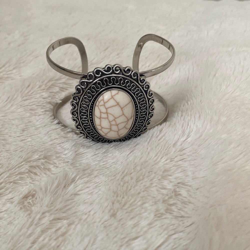 Silver plated bracelet